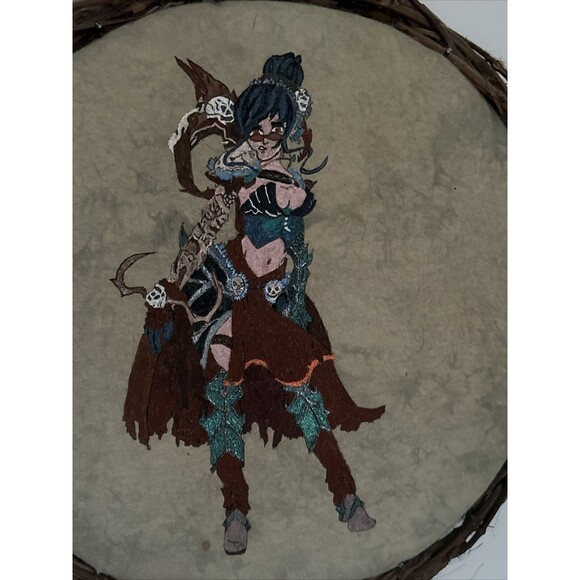 Vayne Christmas Wreath | HANDMADE LEAGUE OF LEGENDS WREATH - Picture 2 of 2